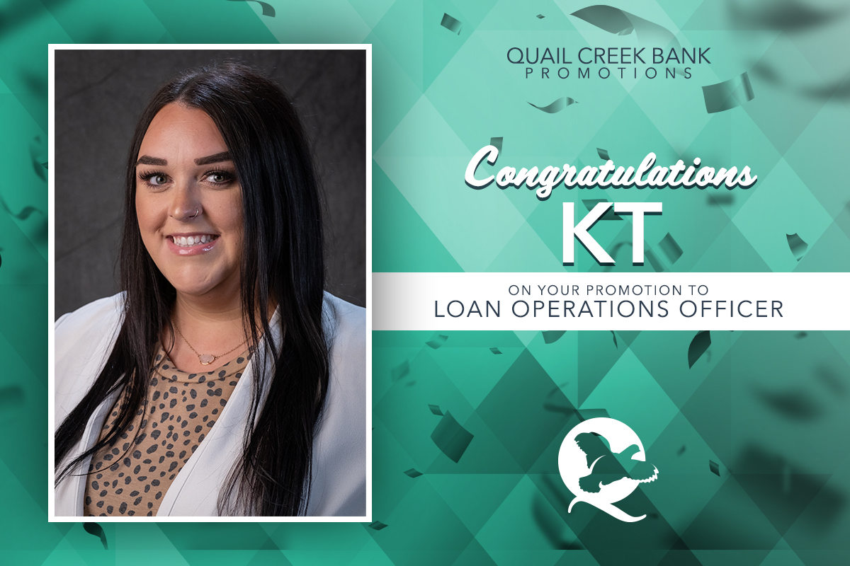 KT promotion to loan operations officer