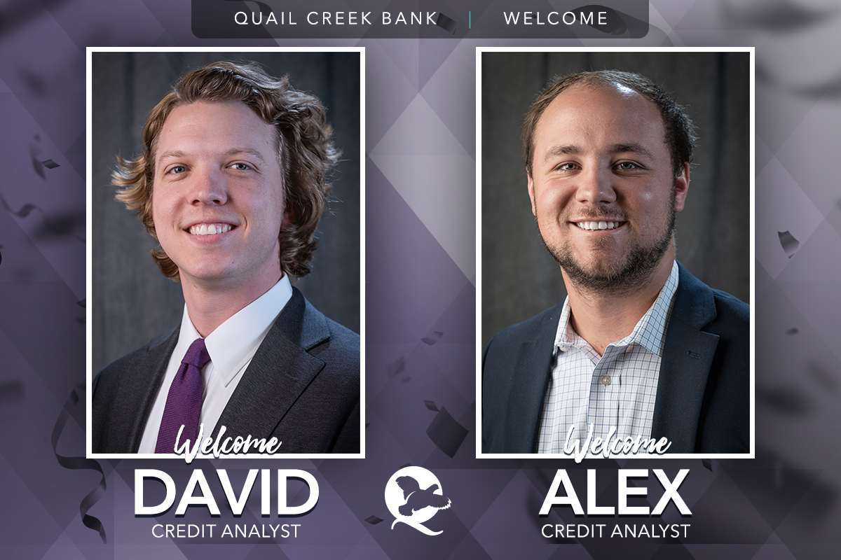 Welcome David and Alex