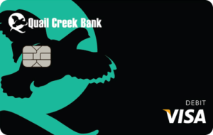 New 2023 Quail Creek Bank debit card designs