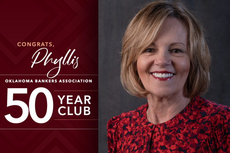 Congrats, Phyllis - Quail Creek Bank