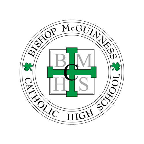 Bishop McGuinness school logo