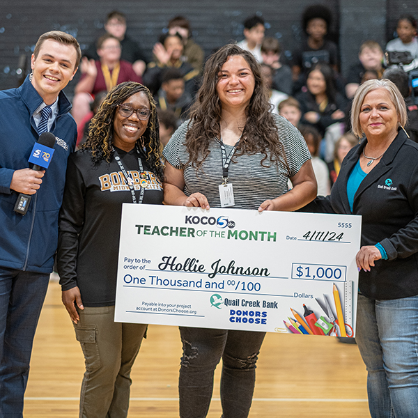 Teacher of the Month for March 2024