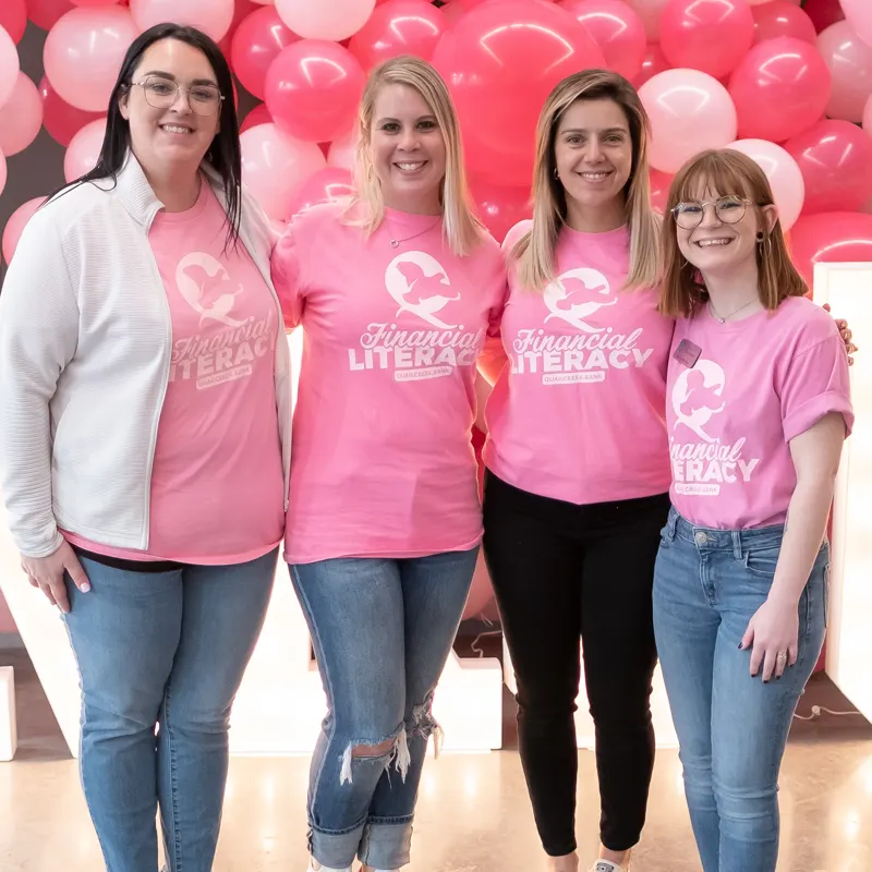 Photo of Quail Creek Bank staff from the past