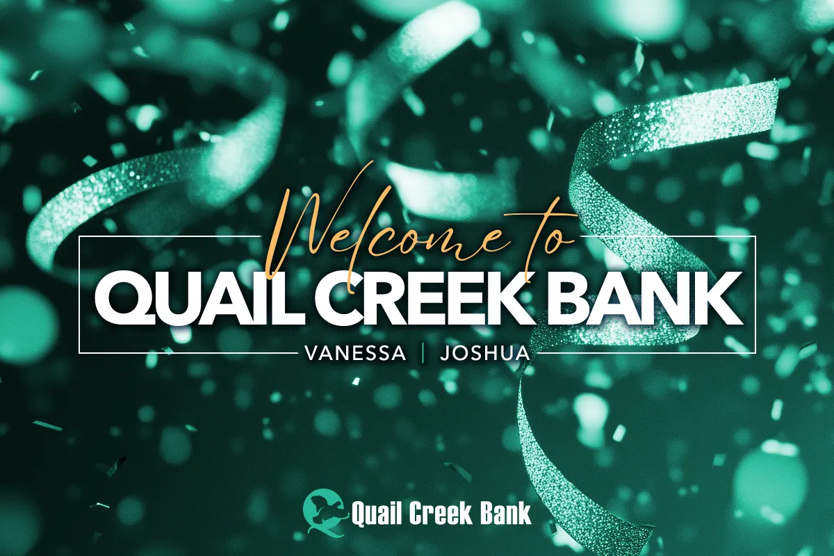 Welcome to Quail Creek Bank
