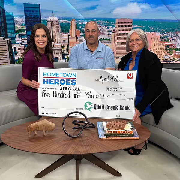 April 2026 Hometown Heroes recipient