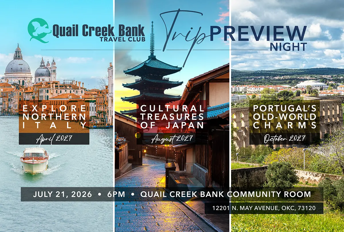 Travel Club Trip Preview - July 21st
