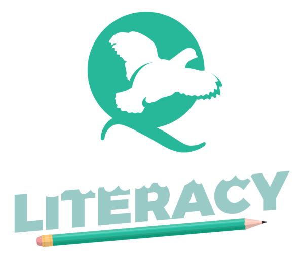 Financial Literacy Logo with pencil