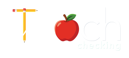 iTeach Checking logo - Reverse color